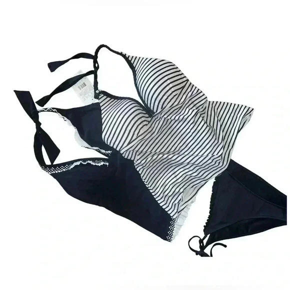Two tankini tops size 12 - Picture 2 of 3